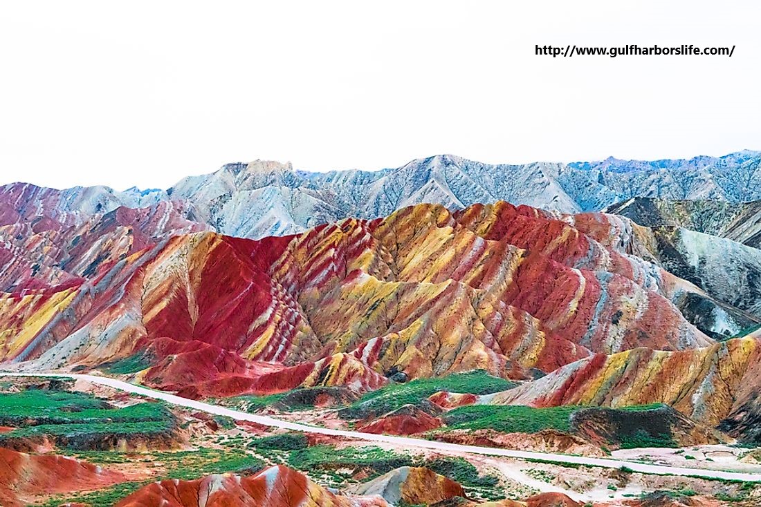 Taman Nasional Geopark Zhangye, Yang Memiliki Pegunungan Berwarna Pelangi